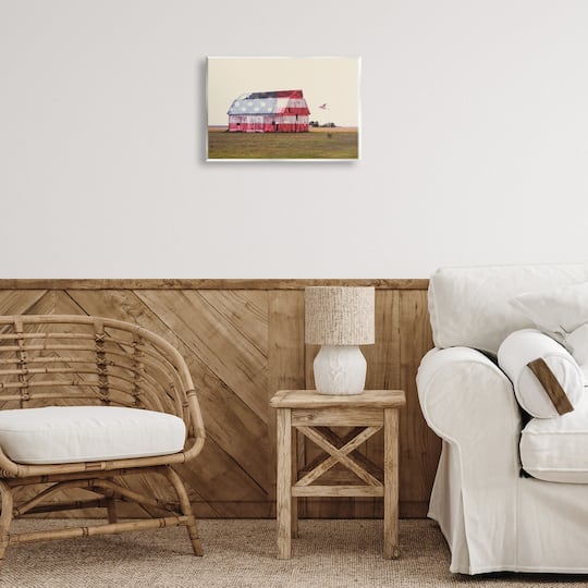 Stupell Industries Americana Farmhouse Barn Wall Plaque Art